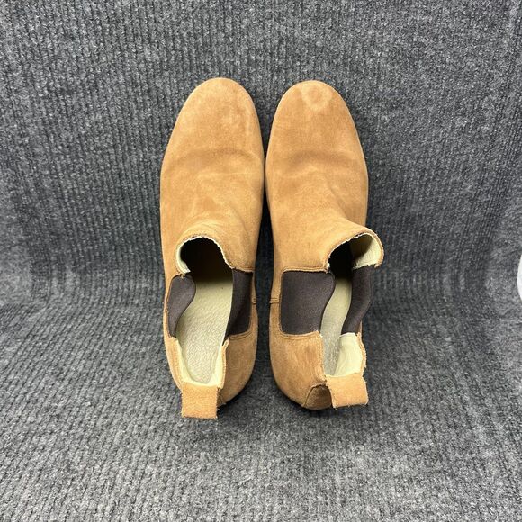 Shoe The Bear Chelsea Ankle Boots Suede Tan Beige Mens Size 46 / 13 US main image 4